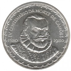 Portugal 1000$00 Escudos - Luís Vaz de Camões de 1983