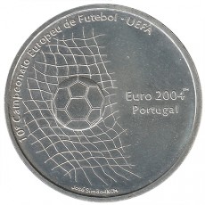 Portugal 1000$00 Escudos - Futebol Euro 2004 Portugal de 2001 