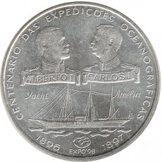 Portugal 1000$00 Escudos - Centenário das Expedições Oceanográficas de 1997