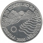 Portugal 1000$00 Escudos - Presidência do Conselho da UE de 2000