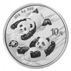 China 10 yuan Panda 2022 (30 gr. Prata Fina)