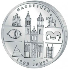 Alemanha 10€ - Letra A - 2005 - Magdeburg