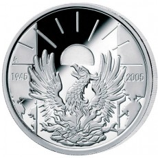 Bélgica 10€ 60 Anos de Paz e Liberdade  2005