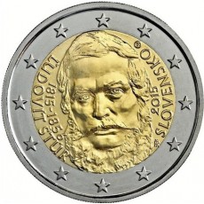 Eslováquia 2€ 2015 - Ludovit Stur 