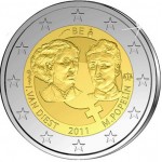 Bélgica 2€ Dia Internacional Mulher 2011