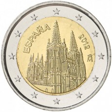 Espanha 2€ - Catedral de Burgos 2012