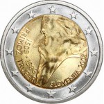 Eslovénia 2€ 500 Anos do Nascimento Primoz Trubar 2008