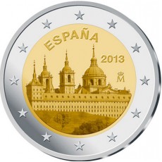 Espanha 2€ Escorial 2013