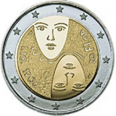 Finlândia 2€ 100º Sufrágio Universal 2006