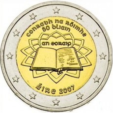 Irlanda 2€ Tratado de Roma 2007