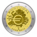 Portugal 2€ 10 Anos do Euro 2012