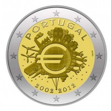 Portugal 2€ 10 Anos do Euro 2012