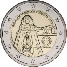 Portugal 2€ Clérigos 2013