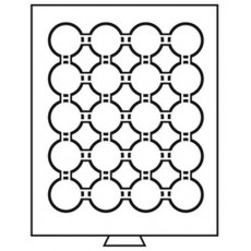 Tabuleiro p/Moedas - MB Caps 36 - Tabuleiro para 8€ e 200$00