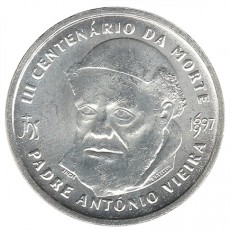 Portugal 500$00 Escudos - 3º Cent. da Morte do Padre António Vieira de 1997