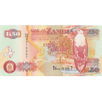 Zâmbia 50 Kwacha de 2007