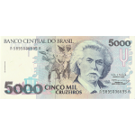 Brasil 5 Mil Cruzeiros de 1990-1993