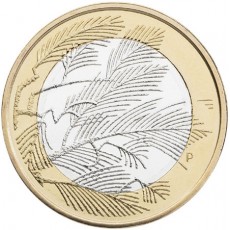 Finlândia 5€ Natureza Nordica  2014  