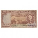 1000$ Escudos - Banco de Angola 15/08/1956