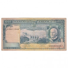 1000$ Escudos - Banco de Angola 10/06/1962