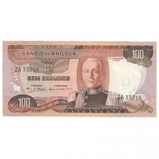 100$ Escudos - Banco de Angola 24/11/1972