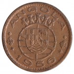 Angola 1 Escudo de 1956