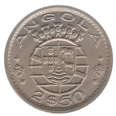 Angola 2$50 Escudos de 1956
