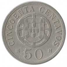 Angola 50 Centavos de 1927