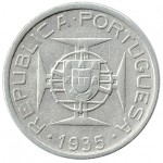 Moçambique 5$00 Escudos de 1935