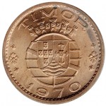 Timor 1$00 Escudo de 1970