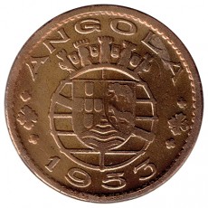 Angola 1 Escudo de 1953