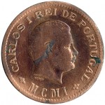 India D.Carlos I 1/4 Tanga de MCMI