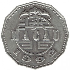 Macau  5 Pataca de 1992