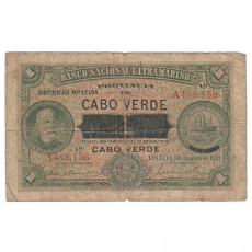1$ Escudos - Banco Nacional Ultramarino 01/01/1921