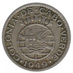 Cabo Verde 50 Centavos de 1949