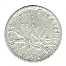 França 1 Franco de 1914