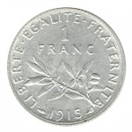 França 1 Franco de 1915