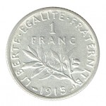França 1 Franco de 1915