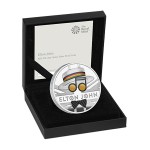 UK Elton John 2020 1 Onça (2 Pounds) Prata Proof (esgotado na Royal Mitnt)
