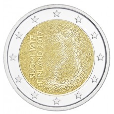 Finlândia 2€ 100 Anos da Independência 2017