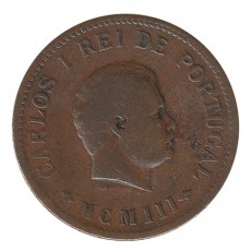 India D.Carlos I 1/2 Tanga de 1903
