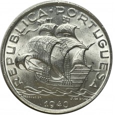 Portugal 10$00 Escudos de 1940