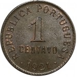 Portugal 1 Centavo  de 1921