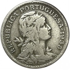 Portugal 50 Centavos  de 1935