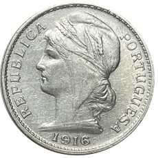 Portugal 20 Centavos  de 1916