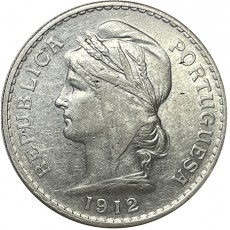 Portugal 50 Centavos  de 1912