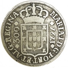 Açores D. Maria I 300 Réis 1797 Prata