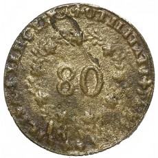 D. Maria II 80 Réis de 1829