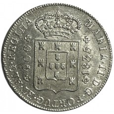 D. Maria II Cruzado (480 Réis) 1835, prata
