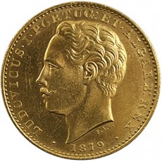 D. Luís 10.000 Réis (Coroa) de 1879